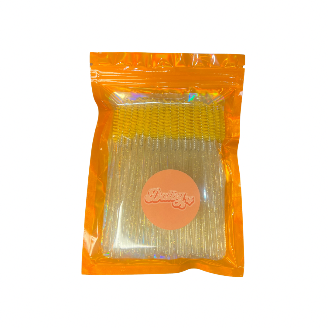 Sparkly Yellow Spoolies