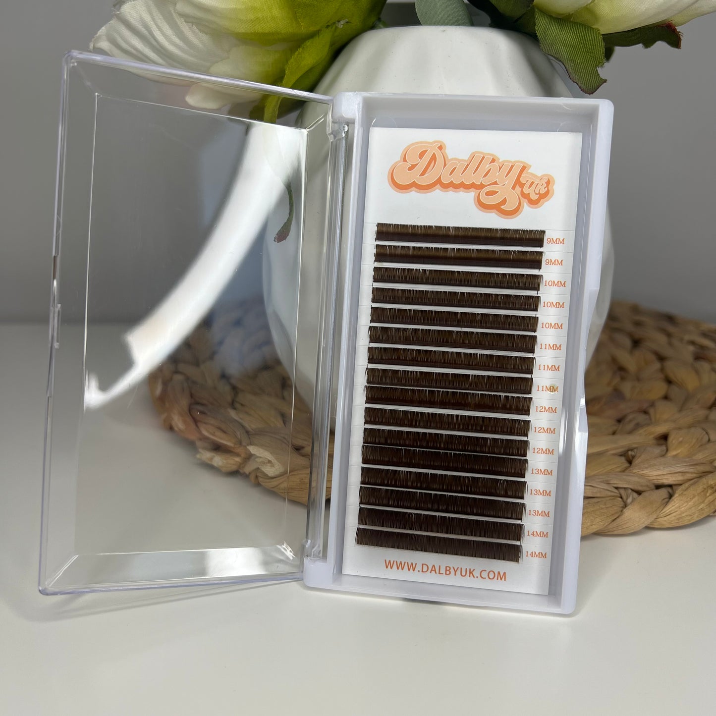 Classic Dark Brown C Curl 0.15 9/14mm