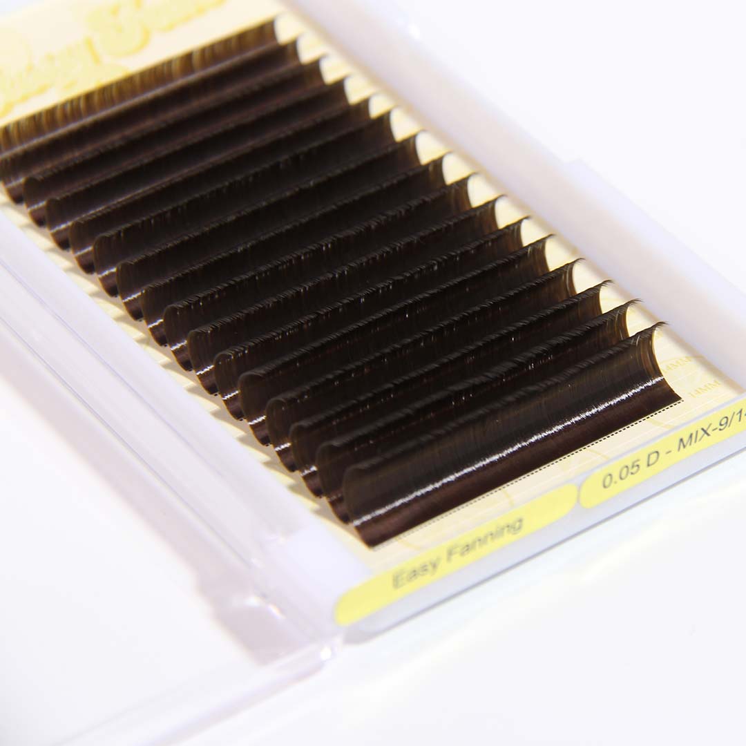 Easyfan Dark Brown D Curl 0.05