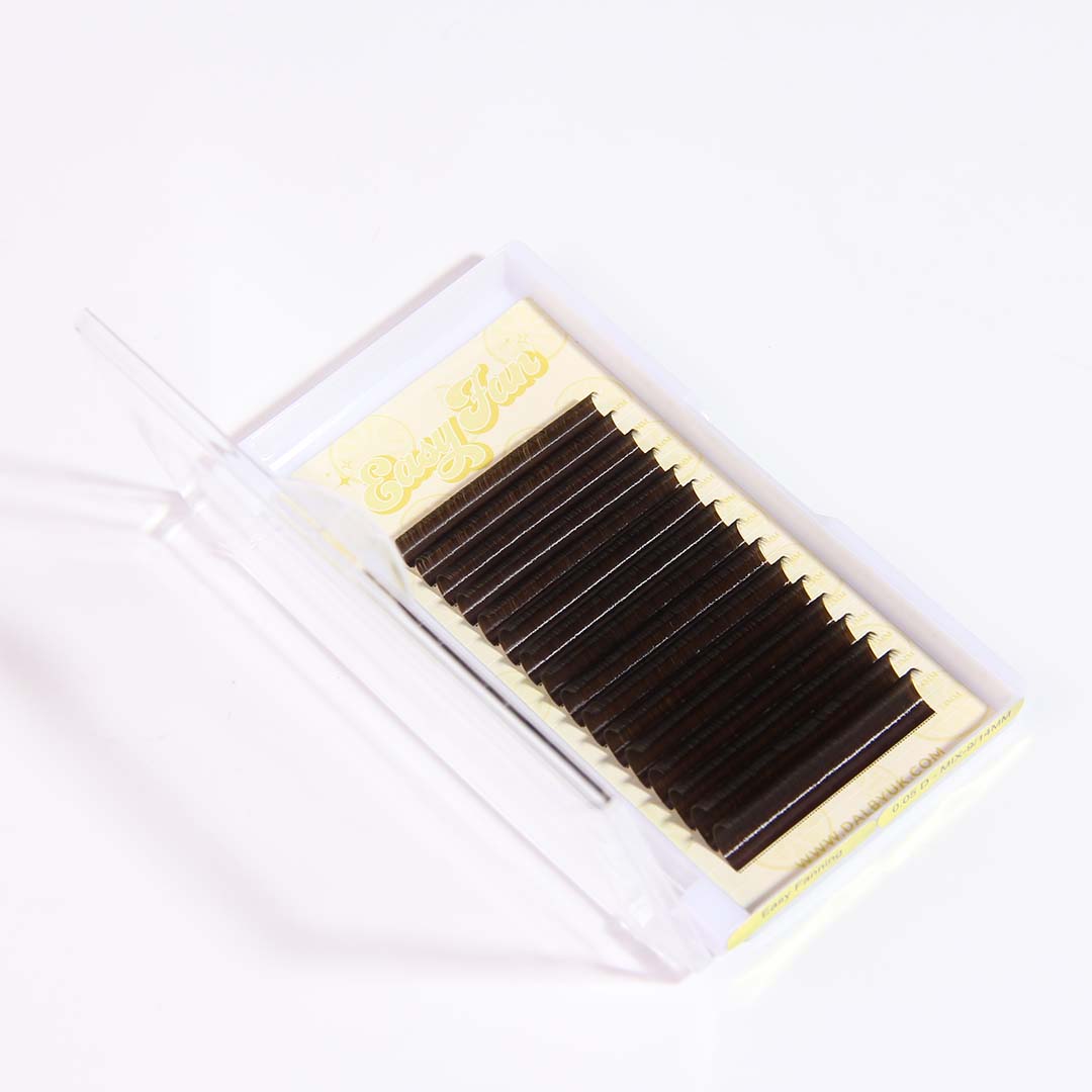 Easyfan Dark Brown D Curl 0.05